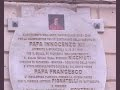 Lapide commemorativa ad Antonio Pignatelli - Papa Innocenzo XII°
